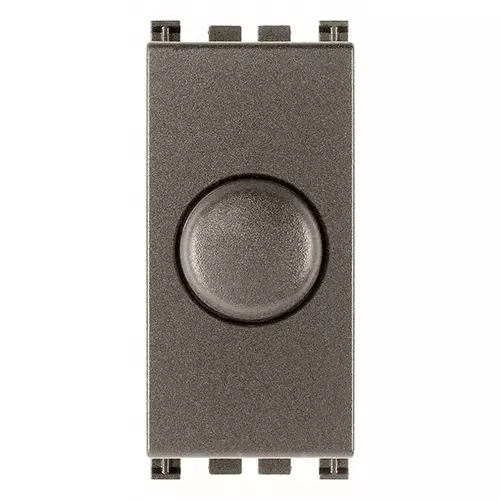 Vimar - 19153.M - Dimmer 230V 100-500W push-push Metal