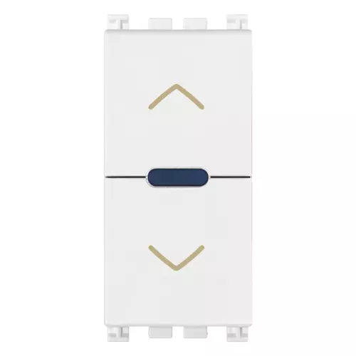 Vimar - 19196.B - Quid - Rolling shutters 2-way switch whi