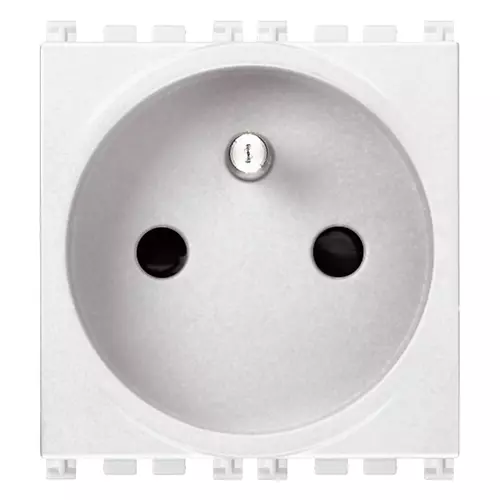 Vimar - 19212.AB.B - 2P+E16A FR outlet antibacterial white