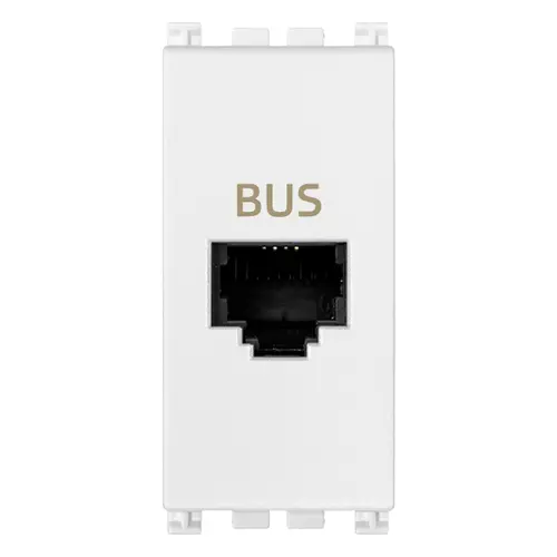 Vimar - 19329.B - Presa RJ11 speciale per BUS bianco