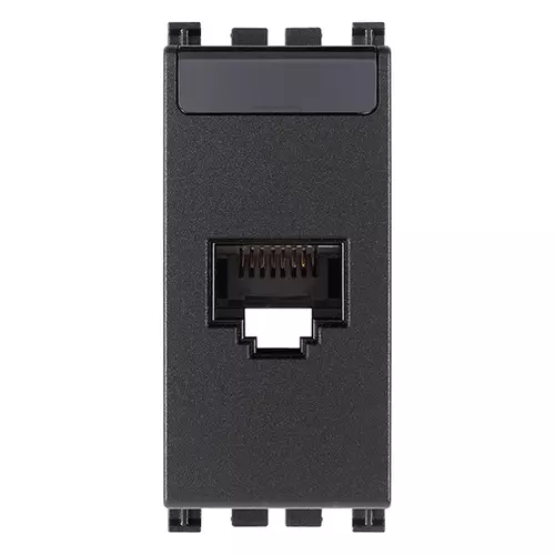 Vimar - 19339.11 - Πρίζα RJ45 Netsafe Cat.5e UTP γκρί