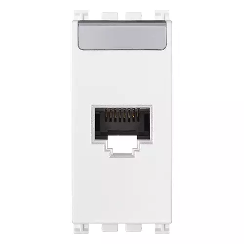 Vimar - 19339.14.B - Steckdose RJ45 Netsafe Kat6 FTP weiß