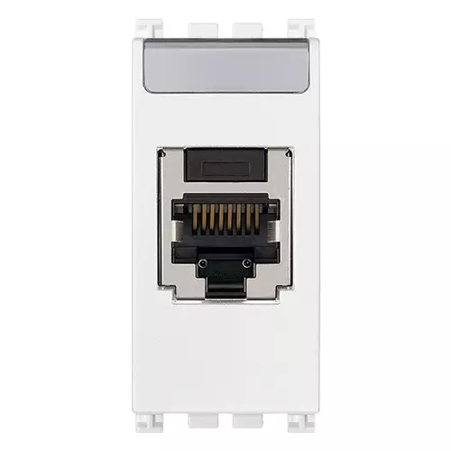 Vimar - 19340.2.B - Steckdose RJ45 Panduit Kat5e FTP weiß