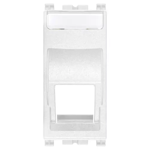 Vimar - 19343.K.B - Adaptateur Rj45 incliné blanc