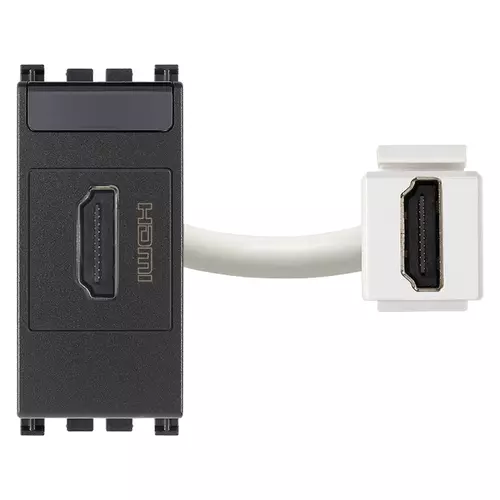 Vimar - 19346 - Κοννέκτορας HDMI 2.1b, γκρί