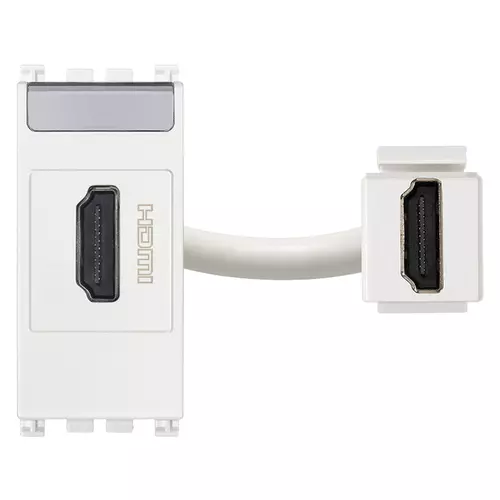 Vimar - 19346.B - HDMI outlet white