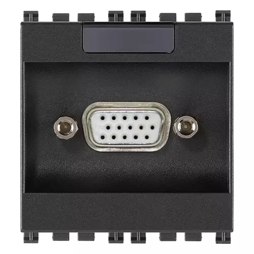 Vimar - 19348 - Toma conector VGA 15P gris