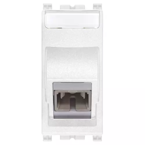 Vimar - 19351.SC.B - Multi fiber-optic outlet 50/125 SC white