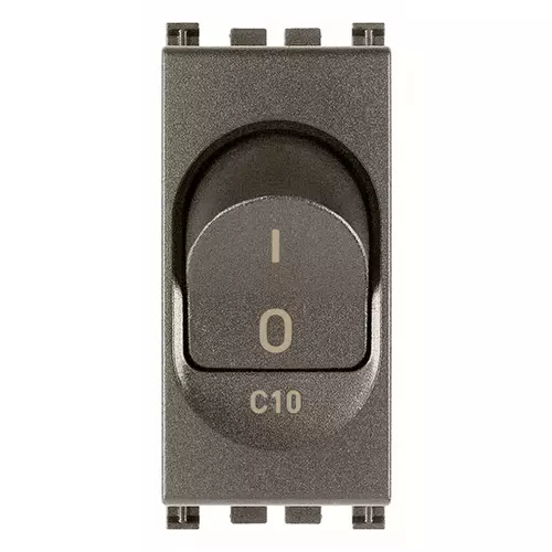 Vimar - 19405.10.M - Interruptor MT 1P+N C10 120-230V Metal