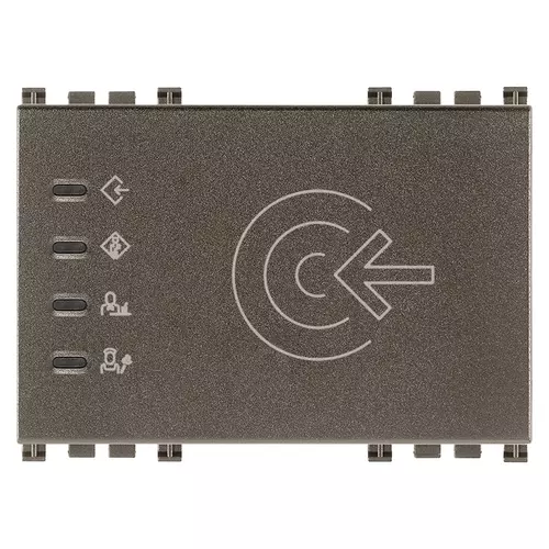 Vimar - 19457.M - Lettore transponder esterno KNX Metal