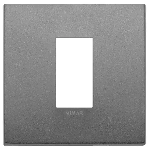 Vimar - 19641.02 - Placca Classic 1M ardesia matt