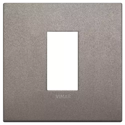 Vimar - 19641.04 - Πλάκα Classic 1M μέταλλο τιτάνιο ματ