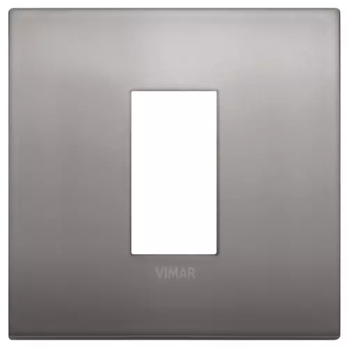 Vimar - 19641.10 - Placa Classic 1M metal níquel negro