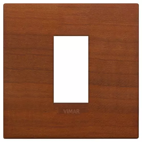 Vimar - 19641.42 - Classic plate 1M cherrywood