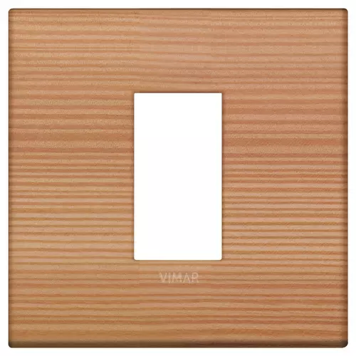Vimar - 19641.43 - Classic plate 1M larch wood