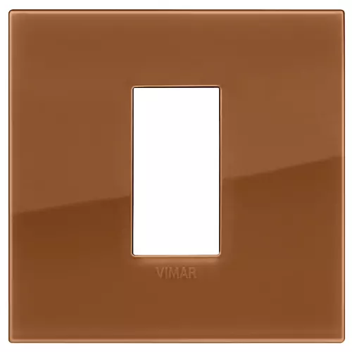 Vimar - 19641.62 - Πλάκα Classic 1M Reflex caramel