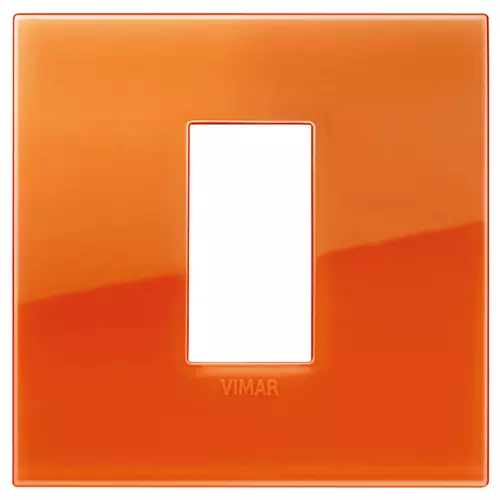 Vimar - 19641.63 - Classic plate 1M Reflex orange