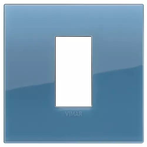 Vimar - 19641.64 - Placa Classic 1M Reflex azul marino
