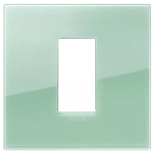 Vimar - 19641.65 - Placa Classic 1M Reflex verde salvia