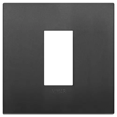 Vimar - 19641.71 - Classic plate 1M technopolymer black