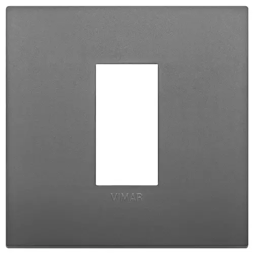 Vimar - 19641.72 - Plaque Classic 1M technopolymère gris
