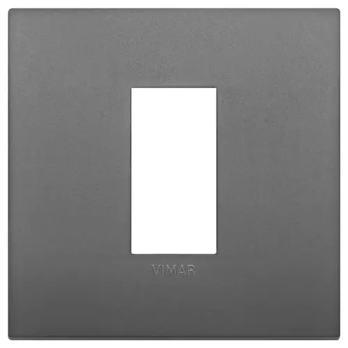 Vimar - 19641.72 - Placa Classic 1M tecnopolímero gris