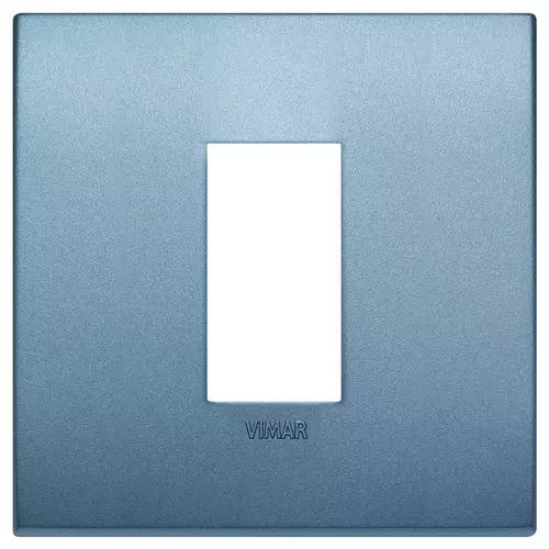 Vimar - 19641.76 - Plaque Classic 1M technopol.bleu mat