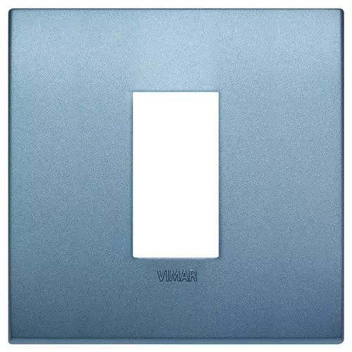 Vimar - 19641.76 - Classic plate 1M technopolymer matt blue