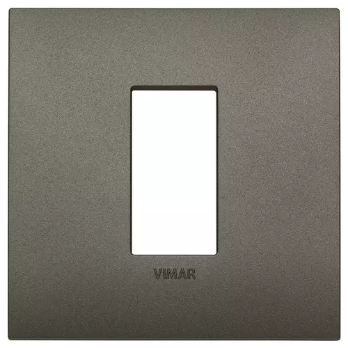 Vimar - 19641.80 - Abdeckrahmen Classic 1M Techno Metal
