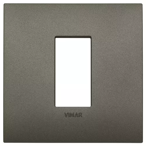 Vimar - 19641.80 - Classic plate 1M technopolymer Metal