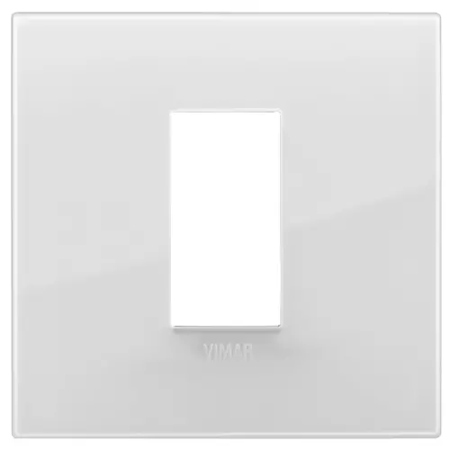 Vimar - 19641.B66 - Placa Classic 1M Reflex hielo TL