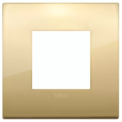 Vimar - 19642.07 - Placa Classic 2M metal oro