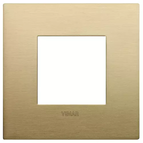 Vimar - 19642.12.01 - Πλάκα Classic 2M μέτ.γυαλισμένο ορείχαλκ