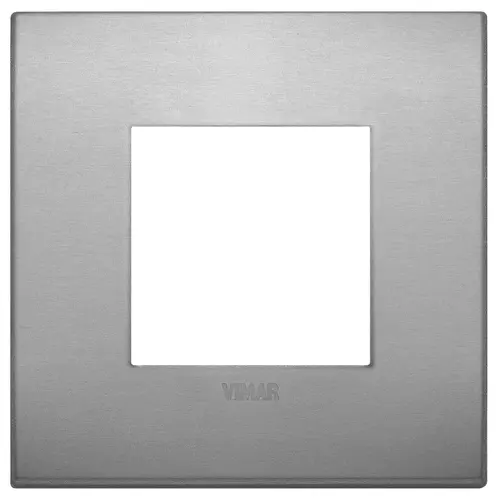 Vimar - 19642.16 - Plaque Classic 2M aluminium lave