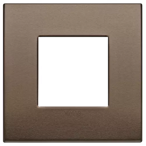 Vimar - 19642.17 - Plaque Classic 2M aluminium bronze foncé