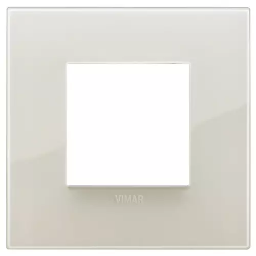 Vimar - 19642.67 - Πλάκα Classic 2M Reflex λευκό