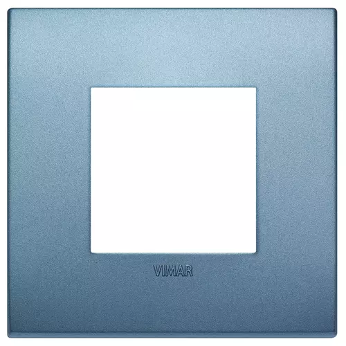 Vimar - 19642.76 - Plaque Classic 2M technopol.bleu mat