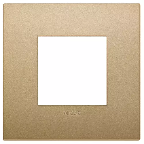 Vimar - 19642.78 - Πλάκα Classic 2M πολυμερές χρυσός ματ