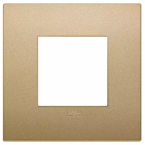 Vimar - 19642.78 - Abdeckrahmen Classic 2M Techno mattgold