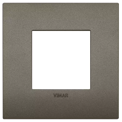 Vimar - 19642.80 - Abdeckrahmen Classic 2M Techno Metal