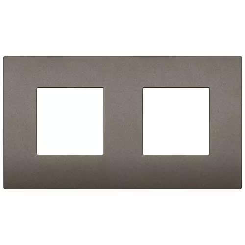 Vimar - 19643.80 - Plaque 4M (2+2x71) technopolymère Metal