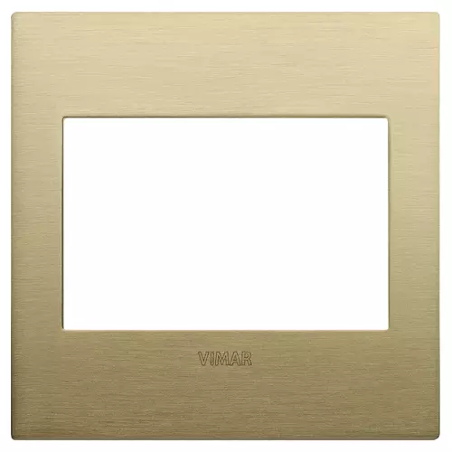 Vimar - 19648.12.01 - Πλάκα Classic 3MBS μέτ.γγυαλισμένο ορείχ