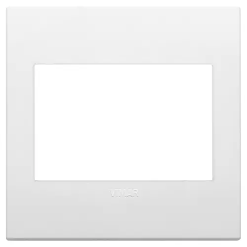 Vimar - 19648.74 - Classic plate 3MBS technopolymer white