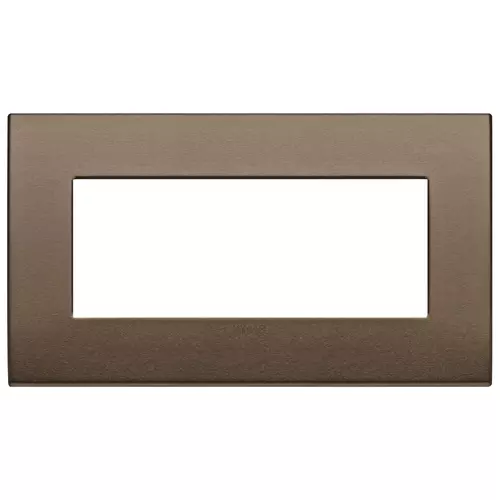 Vimar - 19649.17 - Plaque Classic 5M BS alu bronze foncé