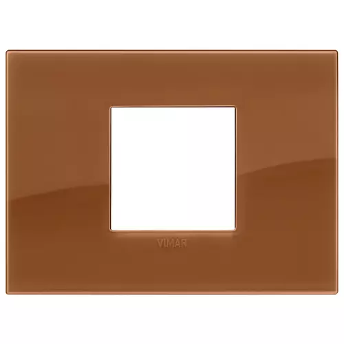 Vimar - 19652.62 - Classic plate 2centrM Reflex caramel