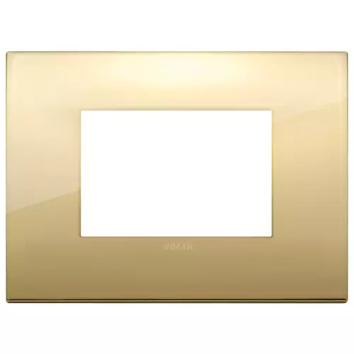 Vimar - 19653.07 - Placa Classic 3M metal oro