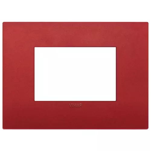 Vimar - 19653.75 - Classic plate 3M technopolymer matt red