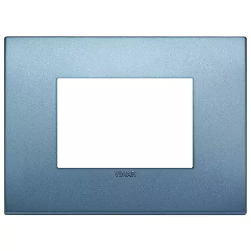 Vimar - 19653.76 - Plaque Classic 3M technopol.bleu mat