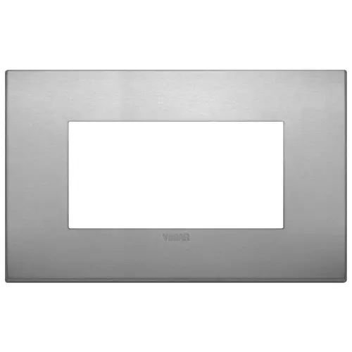 Vimar - 19654.16 - Plaque Classic 4M aluminium lave