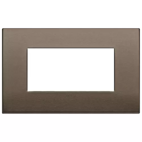 Vimar - 19654.17 - Plaque Classic 4M aluminium bronze foncé